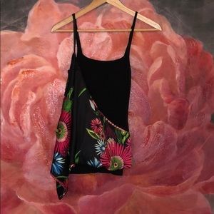 Bebe one shoulder top